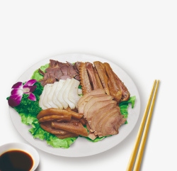 焖鹅焖鹅肉美味食品肉类高清图片