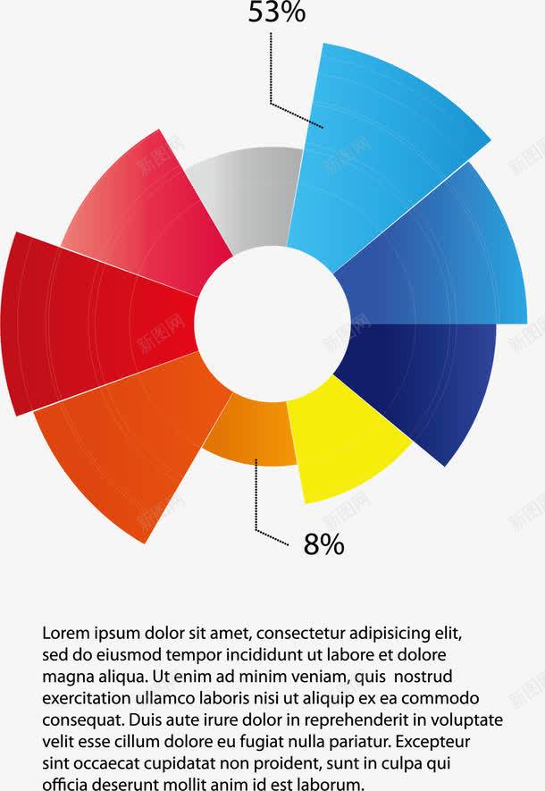 彩色标志标识图标png_新图网 https://ixintu.com ai 小图标 广告设计 彩色 白色
