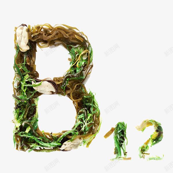 海带丝字母B创意png免抠素材_新图网 https://ixintu.com 创意 字母 字母B 海带丝 艺术字 英文字母 设计 食物