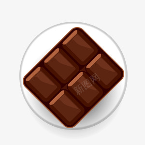 卡通美食图标psd_新图网 https://ixintu.com 卡通巧克力 卡通美食 巧克力