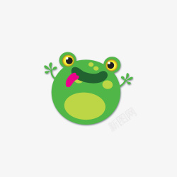 绿色的青蛙素材