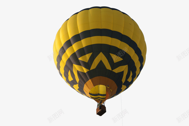 漂浮中的黄色热气球png免抠素材_新图网 https://ixintu.com 元素 漂浮 热气球 黄色