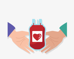 国际红十字日爱心献血素材