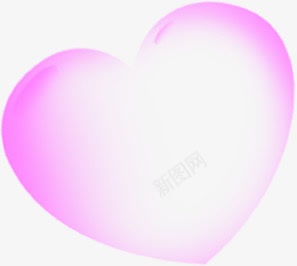 粉色心形装饰png免抠素材_新图网 https://ixintu.com 心形 粉色 装饰
