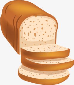 褐色面包素材