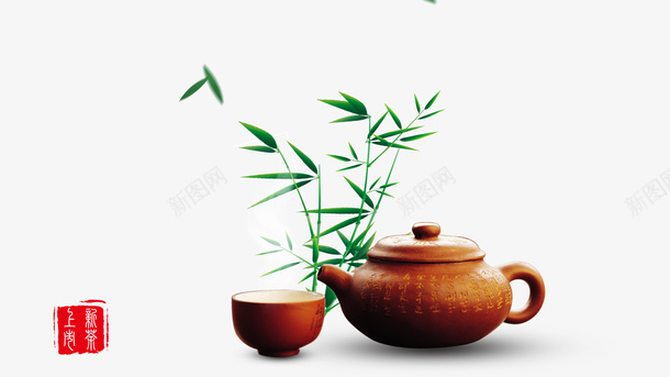 茶杯图案psd免抠素材_新图网 https://ixintu.com 图案 素材 茶室 茶杯素材