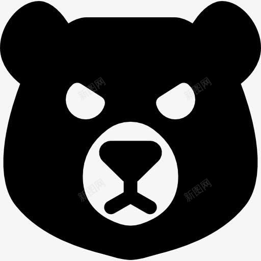 BearHead图标png_新图网 https://ixintu.com 动物 动物园 毛茸茸的 熊 野生 野生动物