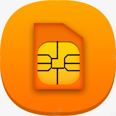 手机SIM卡应用图标logo图标