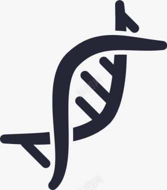 基因系统矢量图图标图标