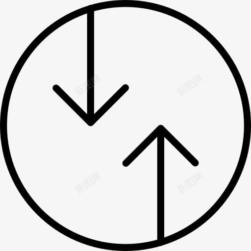 减少图标png_新图网 https://ixintu.com 多媒体选项 最小化 箭头按钮