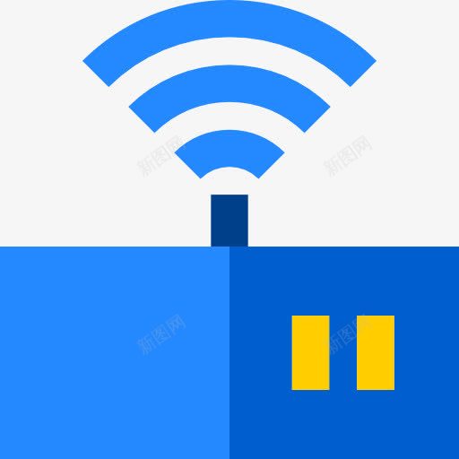 现代图标png_新图网 https://ixintu.com WiFi 技术 无线 调制解调器 连接互联网