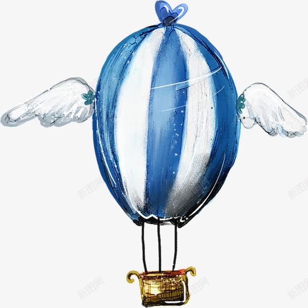 夏日手绘插画热气球png免抠素材_新图网 https://ixintu.com 夏日 插画 热气球