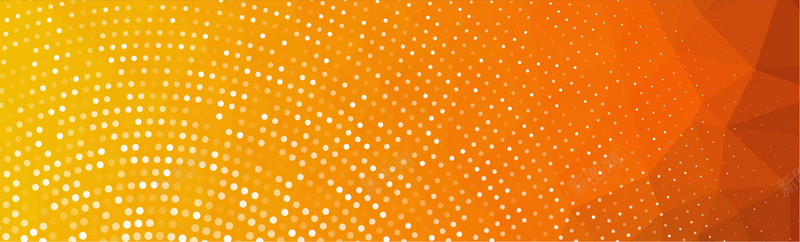 橙色低多边形图案矢量图背景