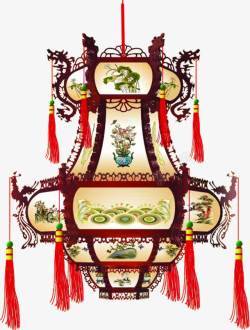 中国风吊灯装饰素材