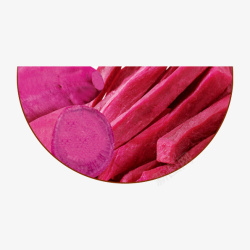 美味的地瓜干美味紫薯和紫薯干产品高清图片