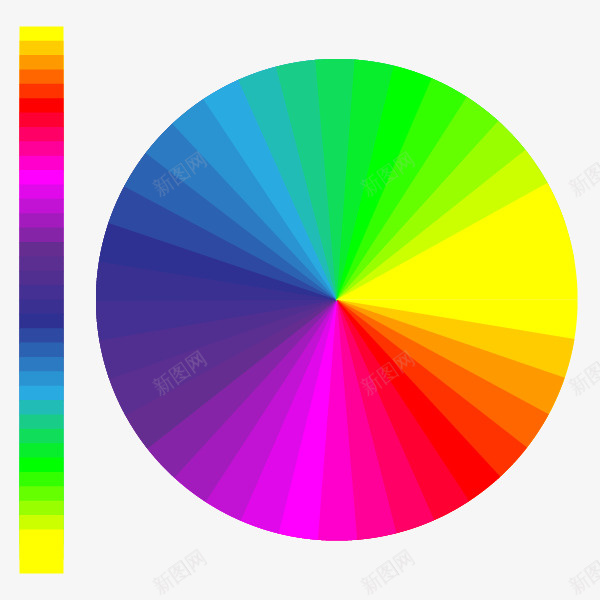 AI色相轮矢量图ai免抠素材_新图网 https://ixintu.com AI色相轮 ai 色相 色相轮 矢量图