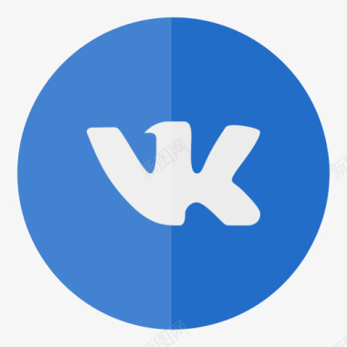 圈媒体社会VK社会图标图标