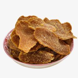 暖身养胃褐色姜片姜糖制品高清图片