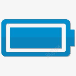 电池押人电池蓝色图标png_新图网 https://ixintu.com Batterie battery chargee 押人 电池