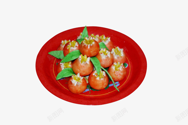 供品食物花果png免抠素材_新图网 https://ixintu.com 供品 灵堂 盘子 花果 食物