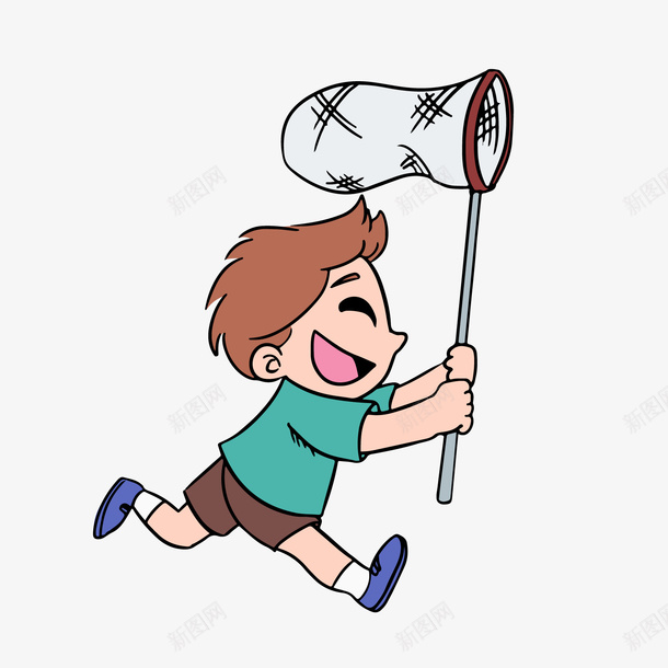 卡通扁平化捕蜻蜓玩耍儿童矢量图eps免抠素材_新图网 https://ixintu.com 儿童 儿童png 卡通儿童 扁平化捕蜻蜓儿童 玩耍儿童 矢量捕蜻蜓儿童 矢量图