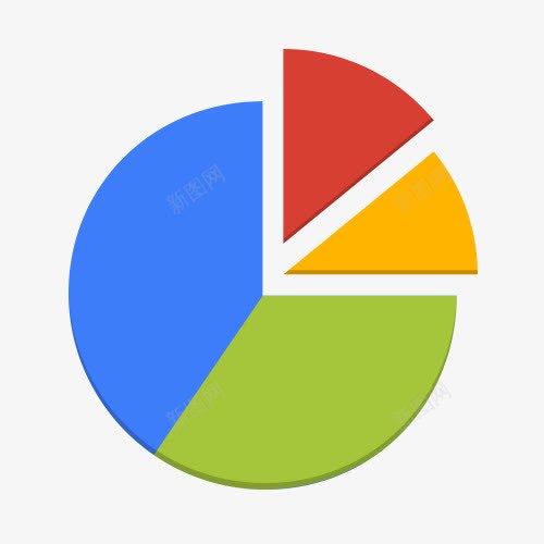 彩色分析图png免抠素材_新图网 https://ixintu.com 分析图ps 圆形 彩色 矢量装饰 装饰