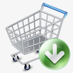 箭头下来购物车图标png_新图网 https://ixintu.com arrow buy cart commerce decrease descend descending down download fall shopcartdown shopping webshop