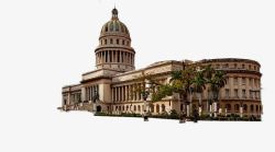 古巴哈瓦那国会大厦素材