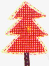 红色圣诞树创意背景png免抠素材_新图网 https://ixintu.com 创意 圣诞树 红色 背景