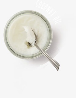 白色奶油固体勺子碗具素材