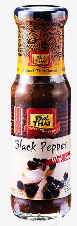 泰国酱泰国进口丽尔泰黑胡椒酱高清图片