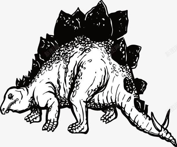 侏罗纪世界png免抠素材_新图网 https://ixintu.com png png素材 动物 卡通 复古 恐龙园 手绘