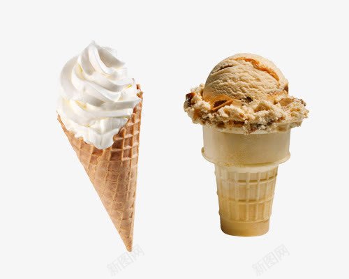 甜筒冰淇淋手绘食物图标png_新图网 https://ixintu.com 冰淇淋图标 冰激凌图标 冷饮 手绘 手绘冰激凌 食物素描