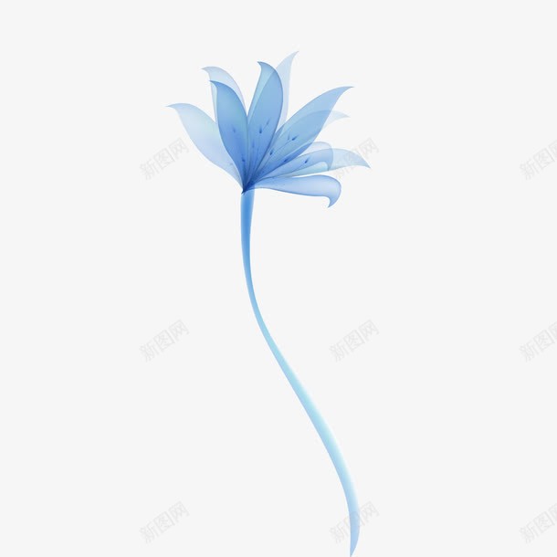 淡蓝色的花纹线条png免抠素材_新图网 https://ixintu.com 线条 线条花纹 花纹 蓝色 蓝色线条 蓝色花纹