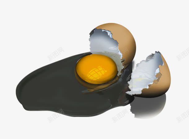 打破的鸡蛋png免抠素材_新图网 https://ixintu.com 打破的鸡蛋 蛋 蛋壳 蛋清 蛋黄 鸡蛋 鸡蛋壳