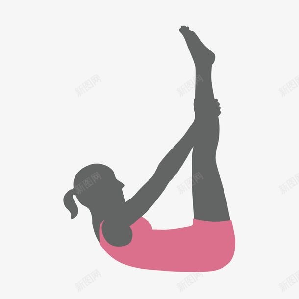 人物健身剪影png免抠素材_新图网 https://ixintu.com 人物剪影 健身 女性 水彩 运动 锻炼