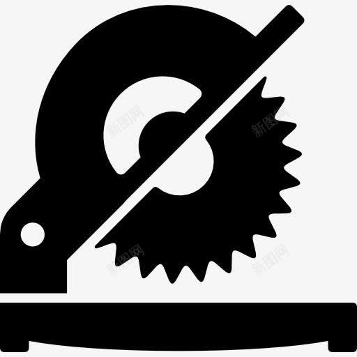 看到图标png_新图网 https://ixintu.com 切割 切割工具 劳动工具 工具 工具和器具 轮 锯