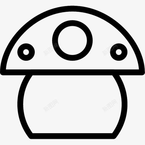 蘑菇图标png_新图网 https://ixintu.com mushroom 蘑菇