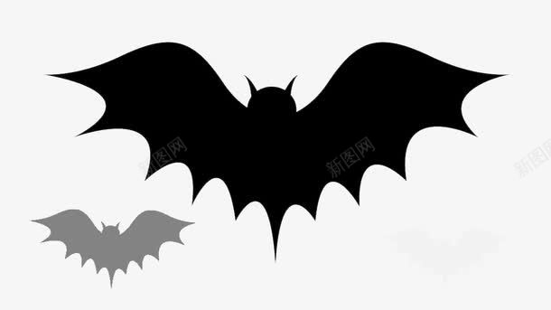 蝙蝠简笔画png免抠素材_新图网 https://ixintu.com 万圣节 儿童 卡通 简笔画 蝙蝠
