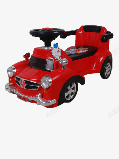 玩具汽车png免抠素材_新图网 https://ixintu.com 儿童 坐骑 小孩 汽车 玩具 红色