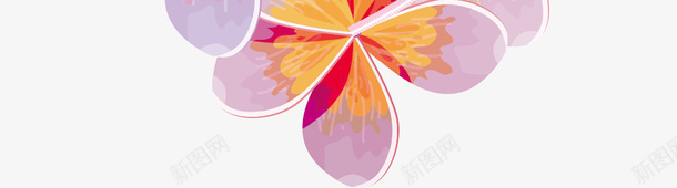 紫色花环矢量图ai免抠素材_新图网 https://ixintu.com 层叠 手绘 渐变 花朵 花环 花瓣 装饰 饰品 矢量图