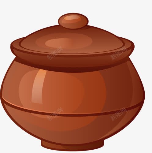 容器png免抠素材_新图网 https://ixintu.com 卡通器皿 瓷器 陶瓷