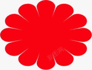 红色鲜花美景创意手绘png免抠素材_新图网 https://ixintu.com 创意 红色 美景 鲜花