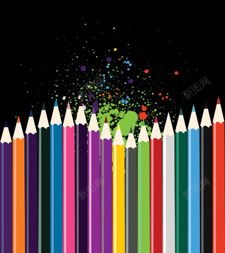 彩色铅笔与漆画EPS格式1矢量图eps免抠素材_新图网 https://ixintu.com EPS格式1 与 彩色 漆画 铅笔 矢量图