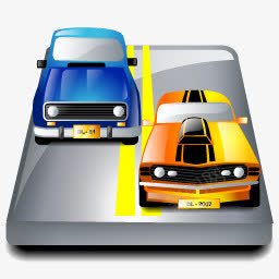 汽车开车道路图标png_新图网 https://ixintu.com 图标 开车 汽车 道路