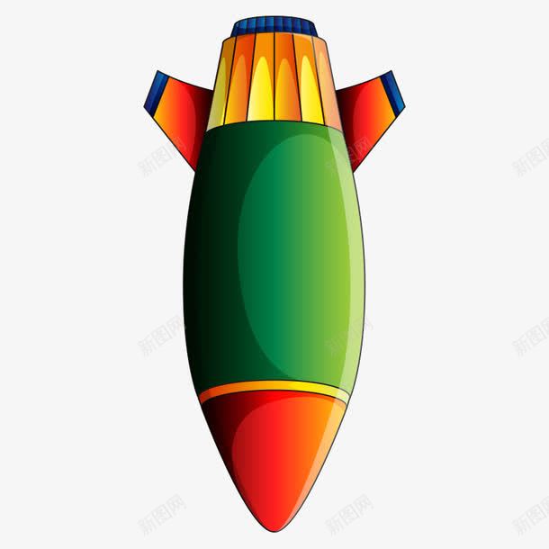 导弹炸弹卡通png免抠素材_新图网 https://ixintu.com 保卫国家 卡通 卡通科技 导弹 导弹免抠图片 导弹矢量 武器 炸弹 绿色