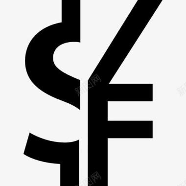 美元兑日元货币的货币符号图标图标