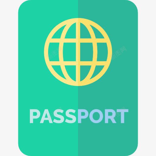 护照图标png_新图网 https://ixintu.com 技术 护照 文件 旅行 身份识别