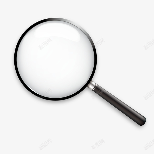 放大镜手绘矢量图ai免抠素材_新图网 https://ixintu.com 手绘 放大镜 矢量素材 矢量图