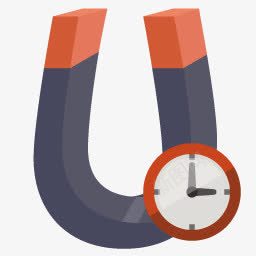 物理磁铁时钟flaticons图标png_新图网 https://ixintu.com clock magnet physics 时钟 物理 磁铁